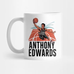 Anthony Edwards Playing on Ground Mug